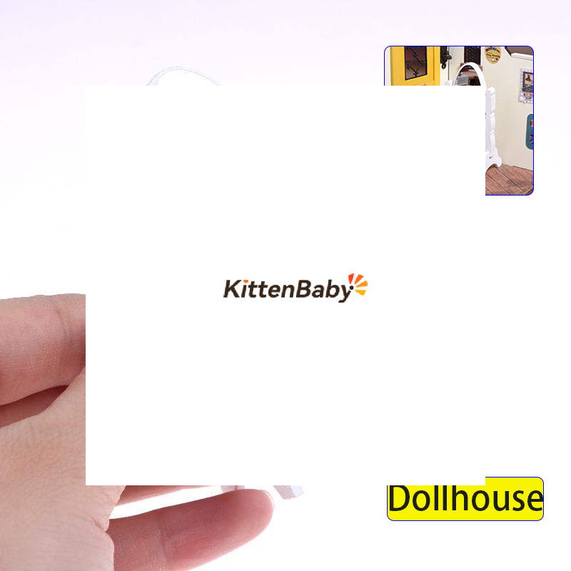 Home Decor Living - 1/12 Dollhouse Simulation Mini Dressing Mirror
