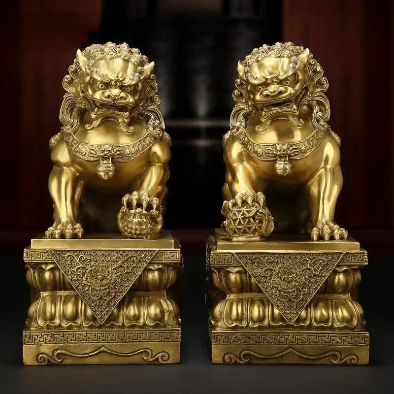 Home Decor Living - 1pairs Feng Shui Attracting Wealth Copper