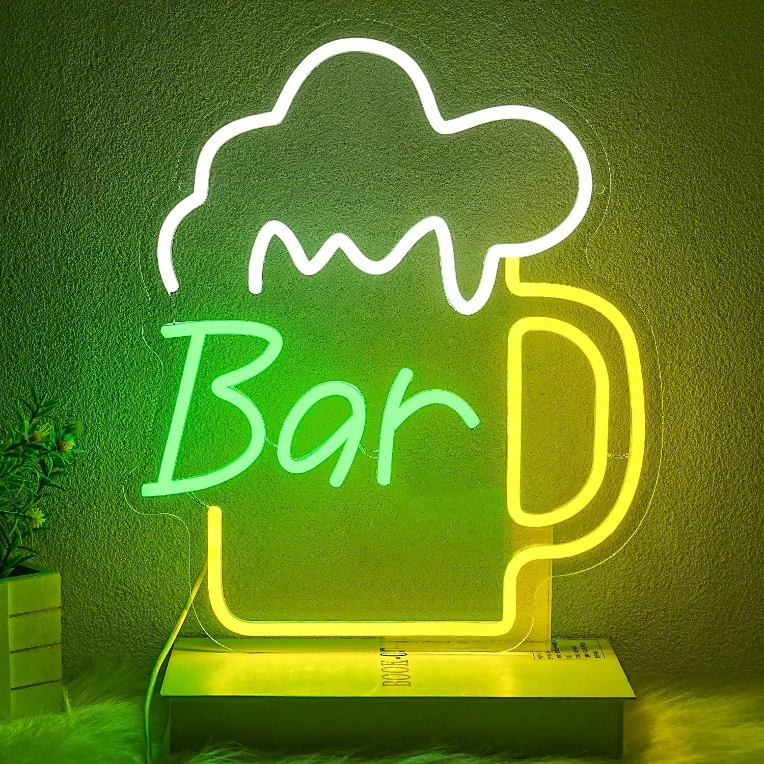 Home Decor Kitchen - Beer Bar Neon Sign USB Dimmable