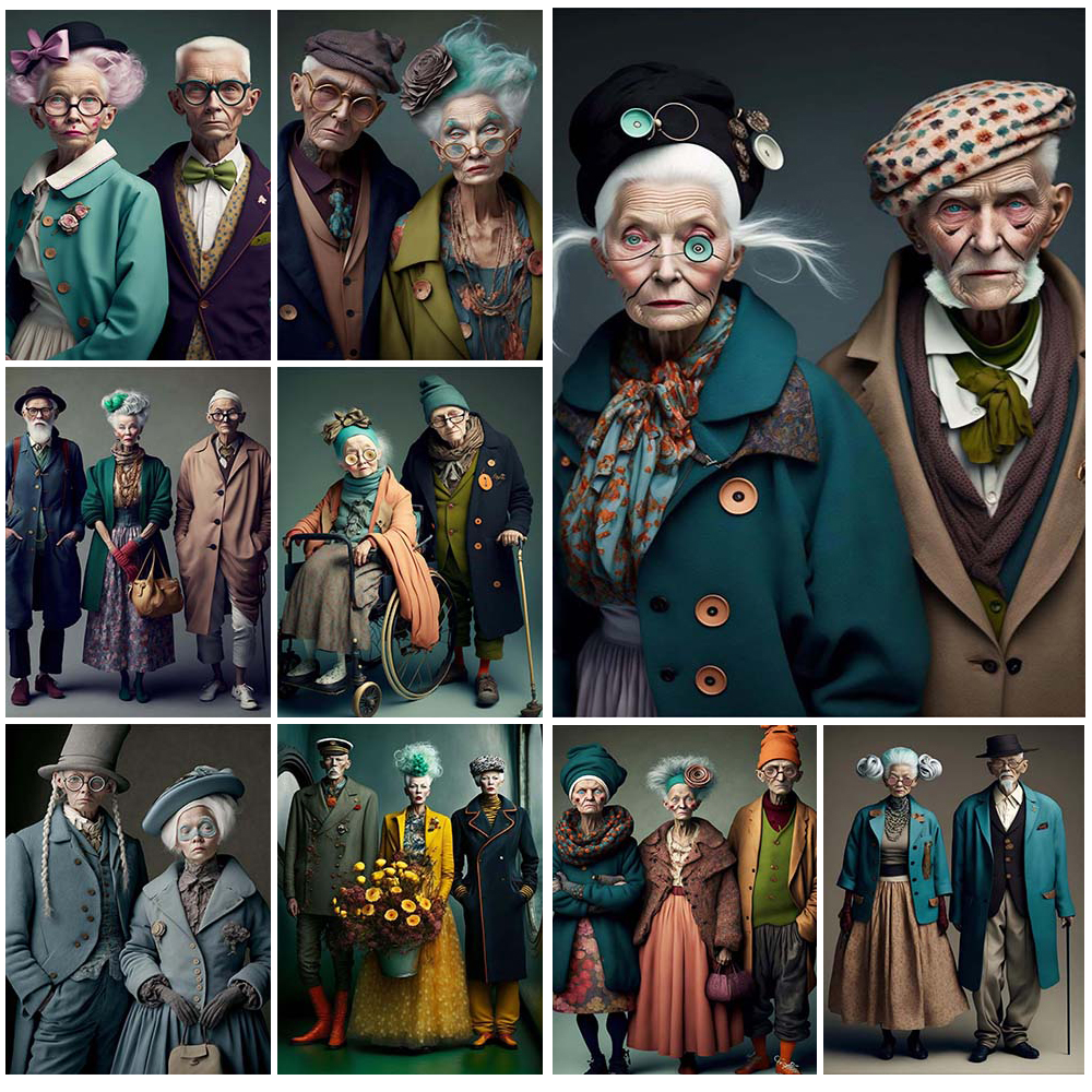 Home Decor Ai Free - Fashion Elderly AI Model Modern Lovers