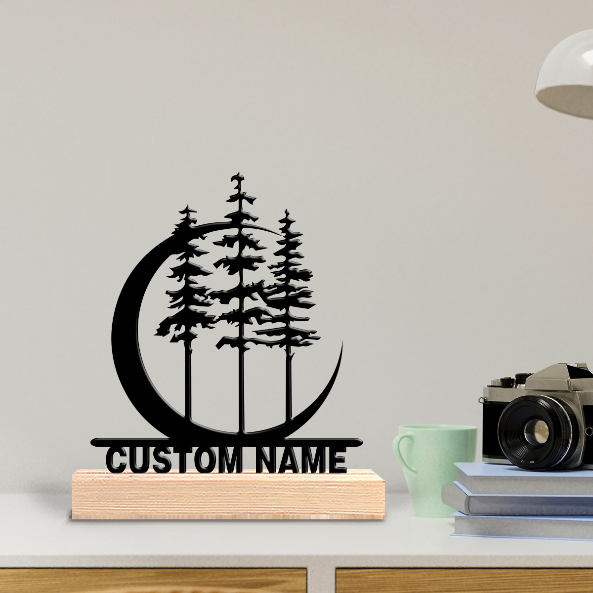 Home Decor Living - Customized holiday atmosphere Tree and Moon