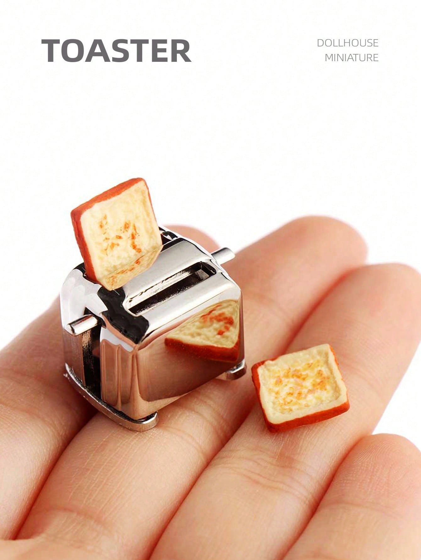 1:12 Dollhouse Miniature Toast - Home Decor Kitchen recension och pris