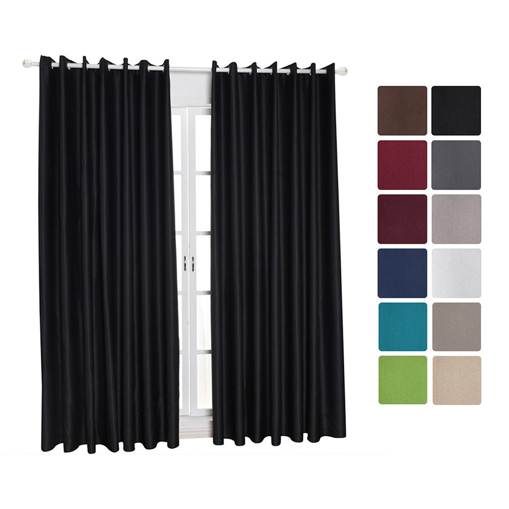 2Pcs Blackout Curtain for Home - Home Decor Curtains recension och pris