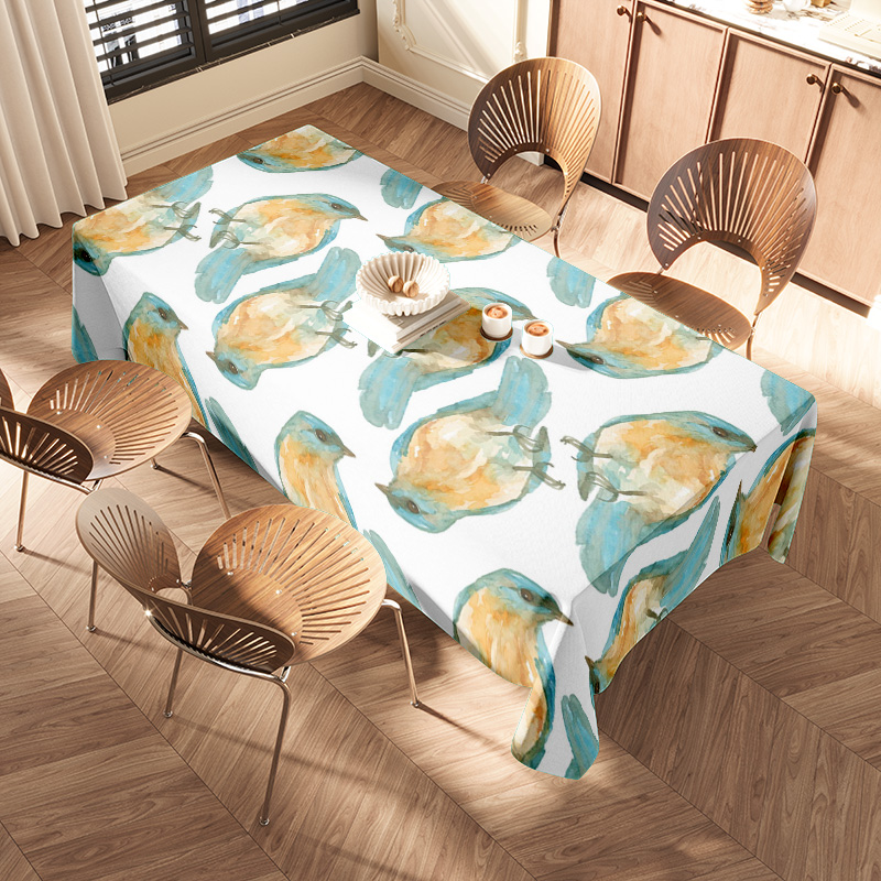 Watercolor Bird Print Tableclo - Home Decor Online Shop recension och pris