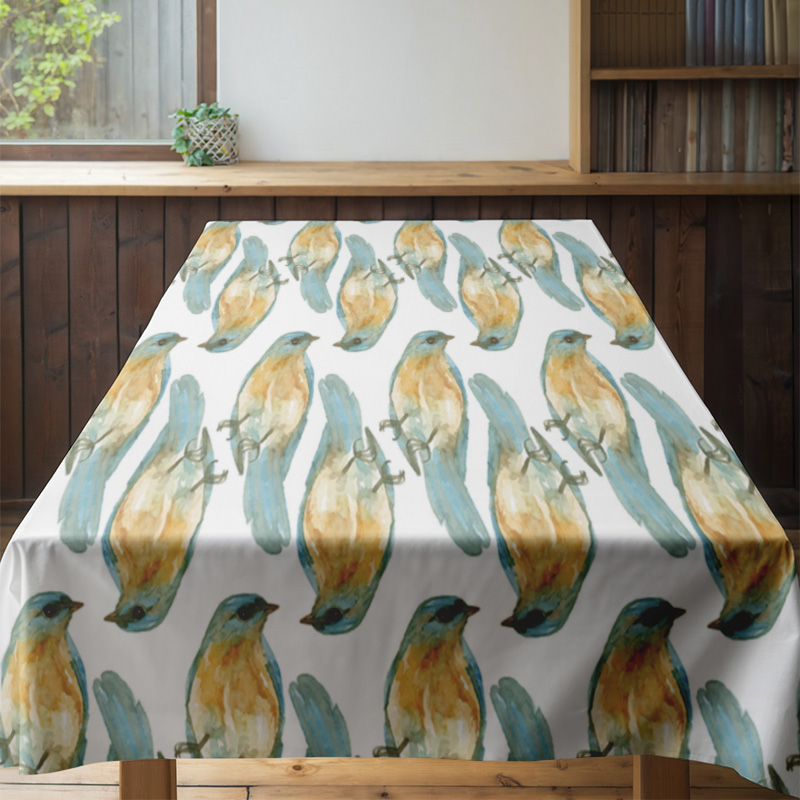 Watercolor Bird Print Tableclo - Home Decor Online Shop recension och pris