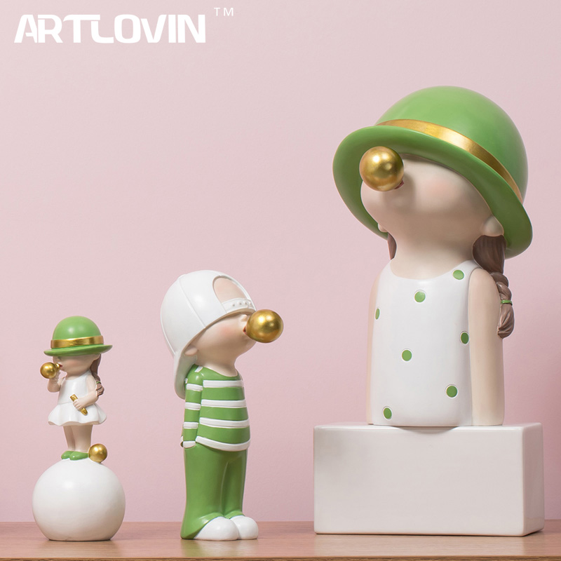 ARTLOVIN Nordic Style Characte - Home Decor Y2K recension och pris