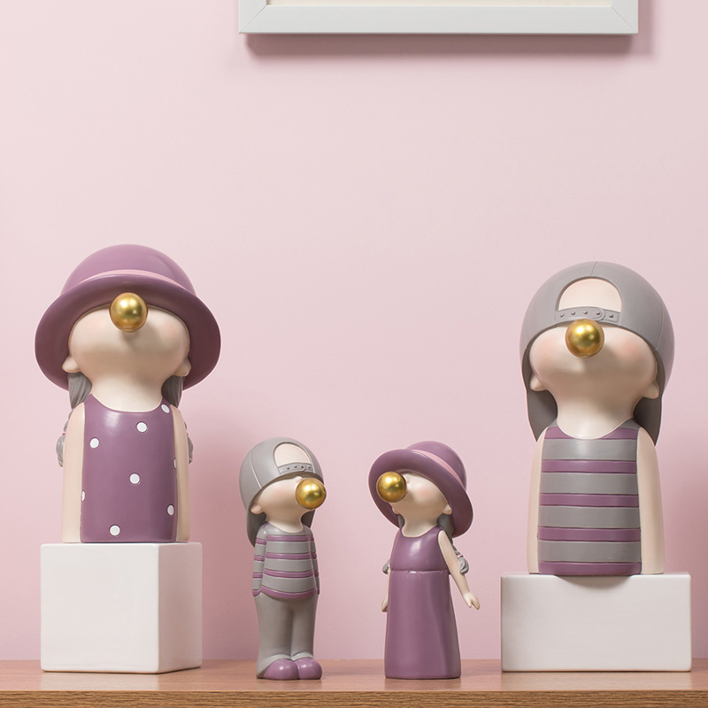 ARTLOVIN Nordic Style Characte - Home Decor Y2K recension och pris