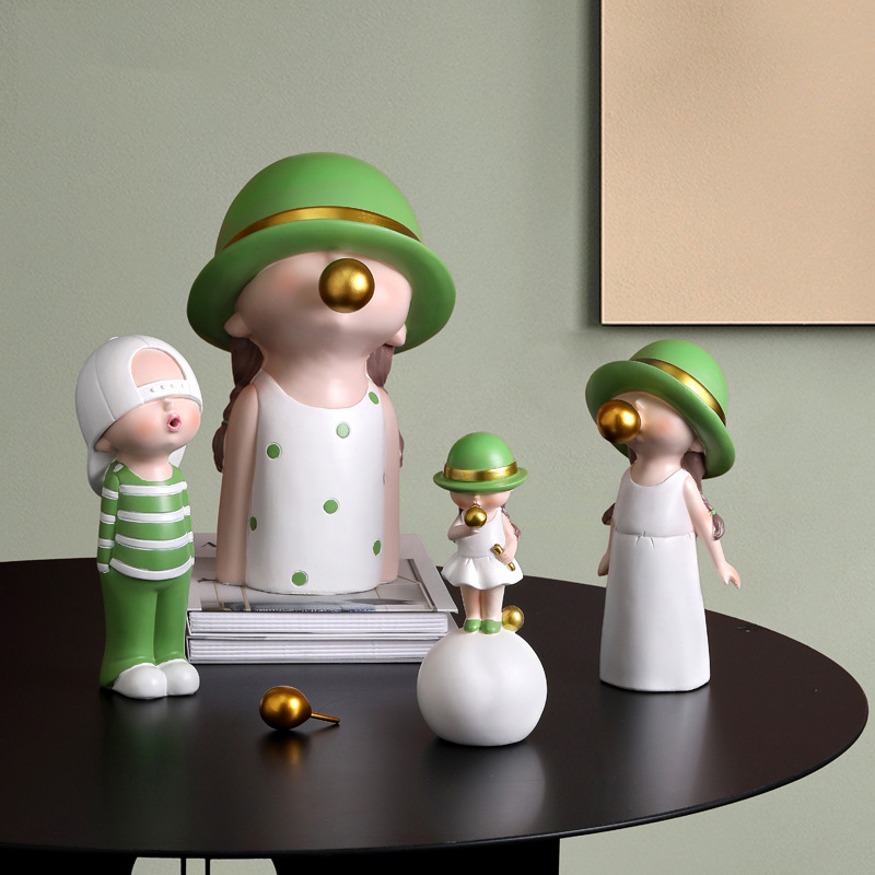 ARTLOVIN Nordic Style Characte - Home Decor Y2K recension och pris