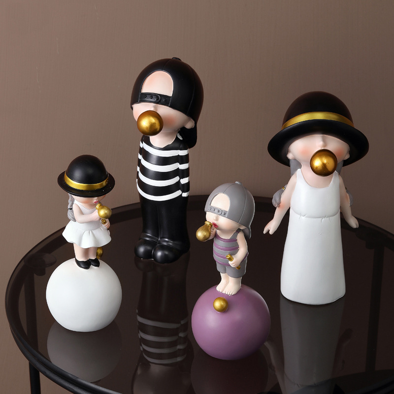 ARTLOVIN Nordic Style Characte - Home Decor Y2K recension och pris