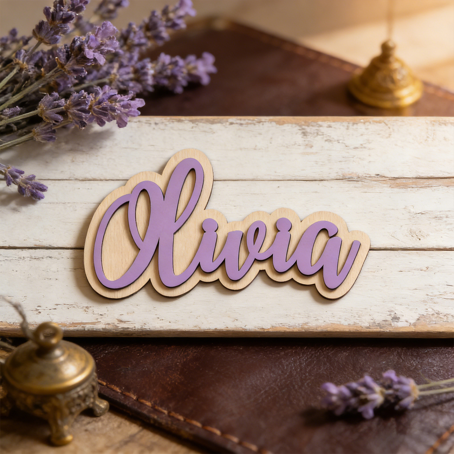 1 Personalized Double-layer Wo - Home Decor For Wedding recension och pris