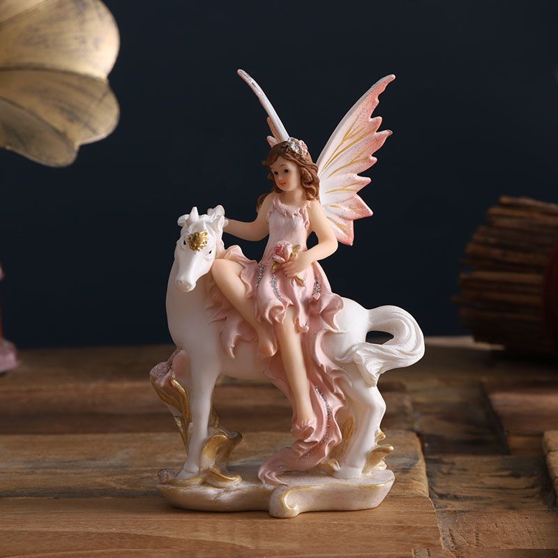Nordic Angel Fairy Garden Stat - Home Decor Y2K recension och pris