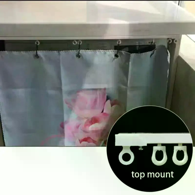 Self Adhesive Curtain Sliding  - Home Decor Curtains recension och pris