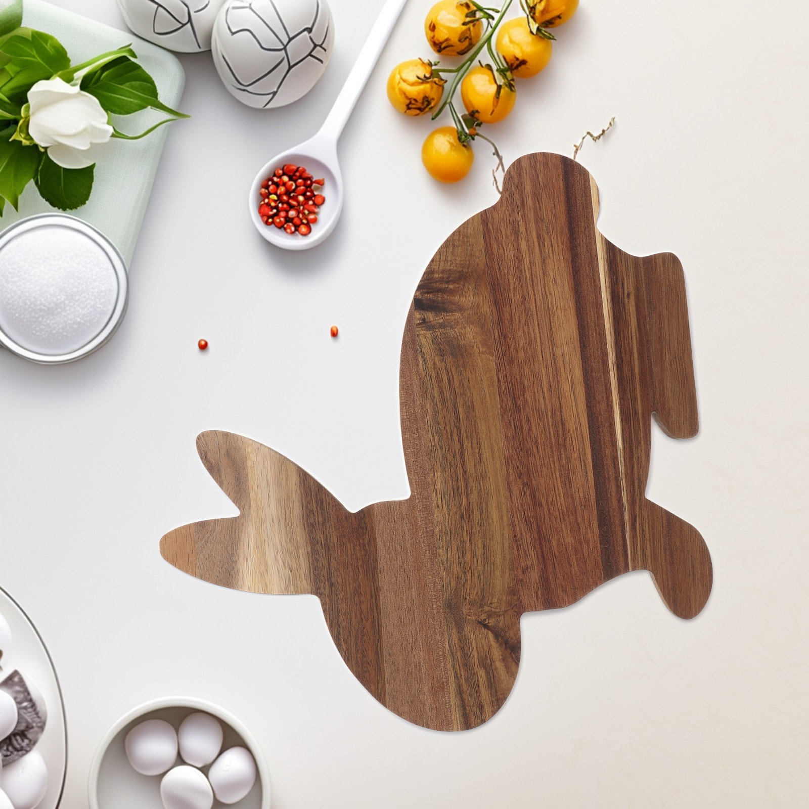 Rabbit Inspired Wooden Cutting - Home Decor Kitchen recension och pris