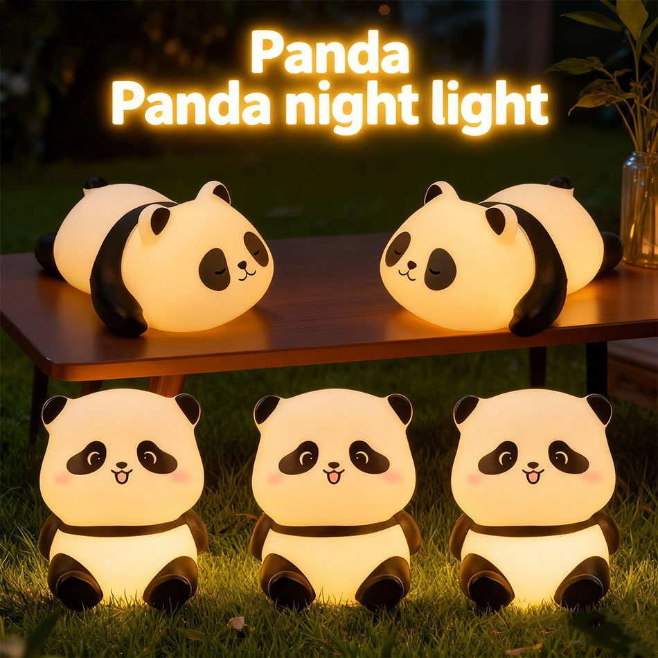 High Quality Panda LED Night L - Home Decor Online recension och pris