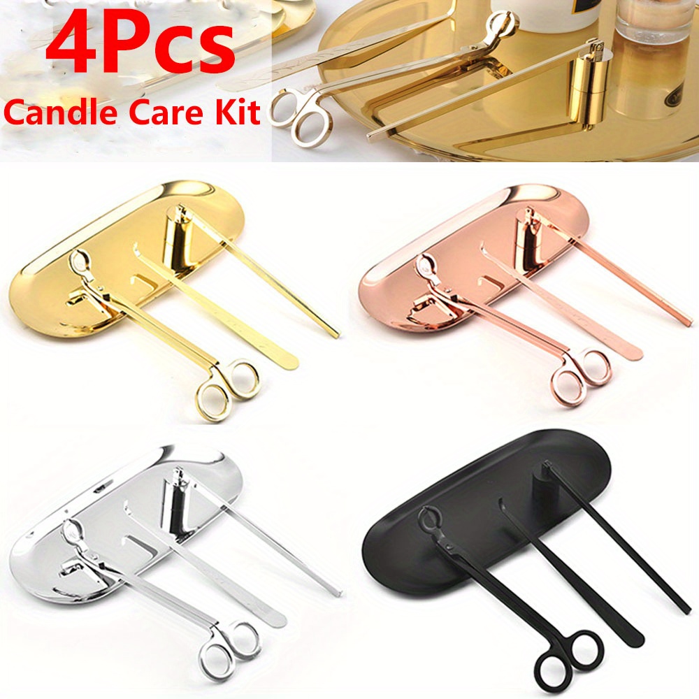 4pcs/set Luxury Candle Care Ki - Home Decor Unique Items recension och pris
