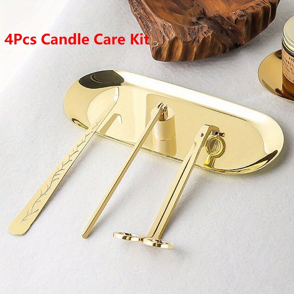 4pcs/set Luxury Candle Care Ki - Home Decor Unique Items recension och pris