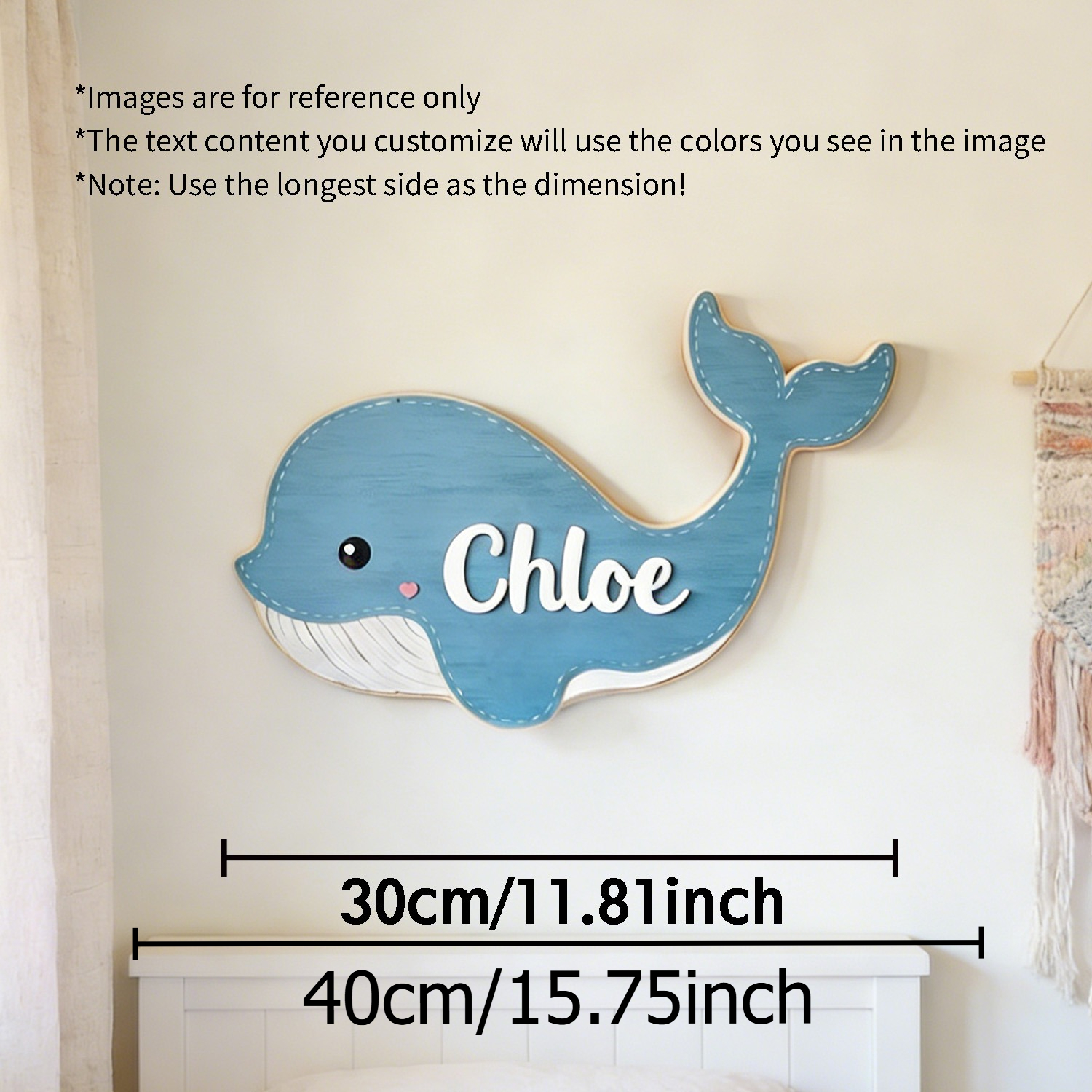 1pc Wooden Plaque with Customi - Home Decor For Wedding recension och pris