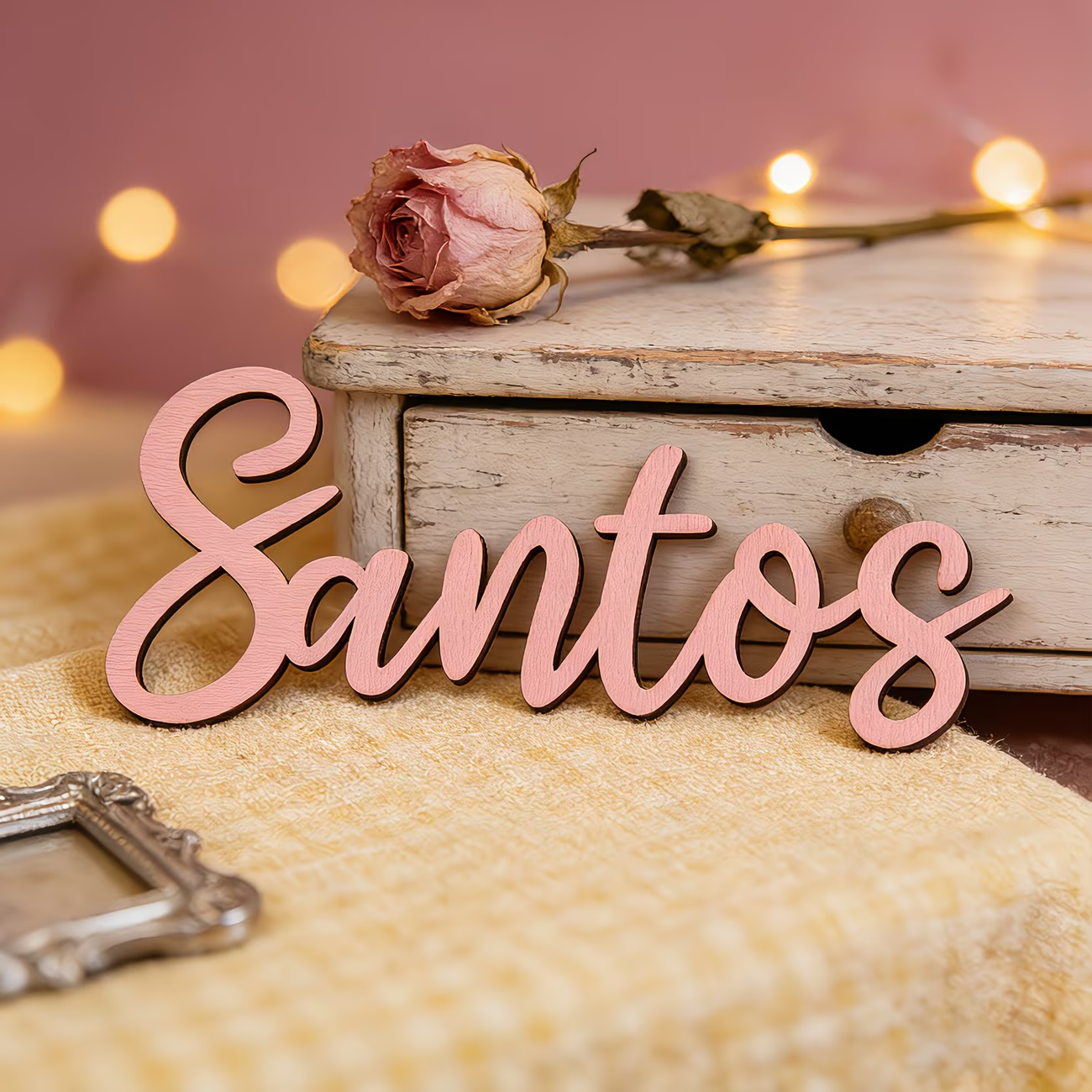 1pc personalized custom wooden - Home Decor For Wedding recension och pris