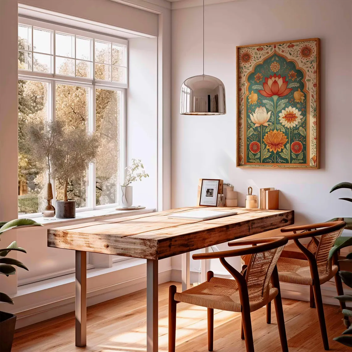 Lotus Flower Wall Art Poster,  - Home Decor Unique Items recension och pris