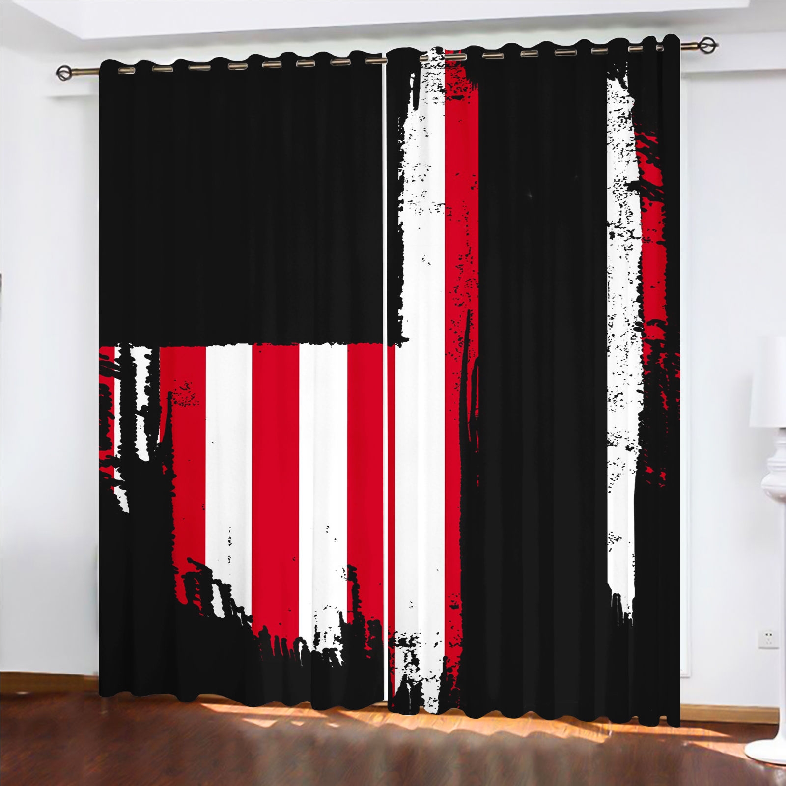 America 250th Anniversary Curt - Home Decor Curtains recension och pris