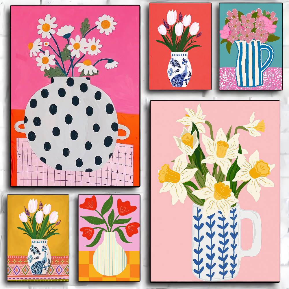 Frameless1pc Flower Market Vas - Home Decor Unique Items recension och pris