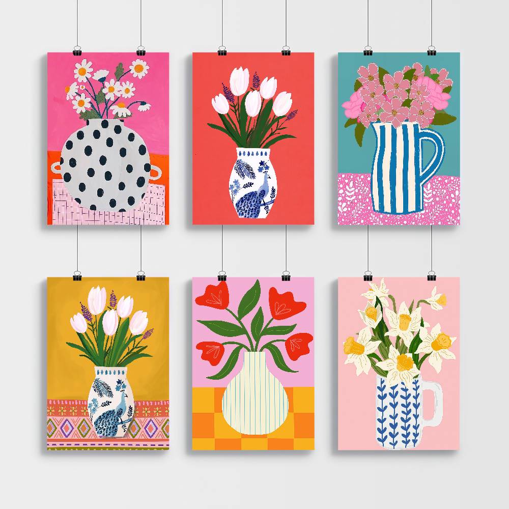 Frameless1pc Flower Market Vas - Home Decor Unique Items recension och pris