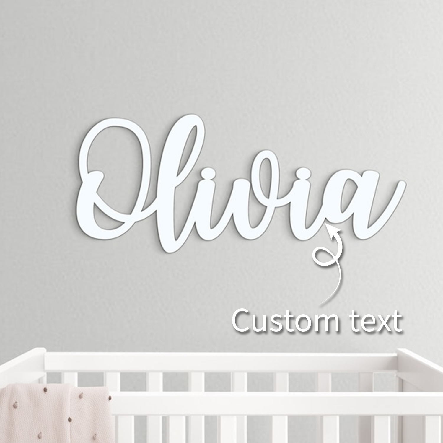 1pc Custom Wooden Name Sign,Cu - Home Decor For Wedding recension och pris