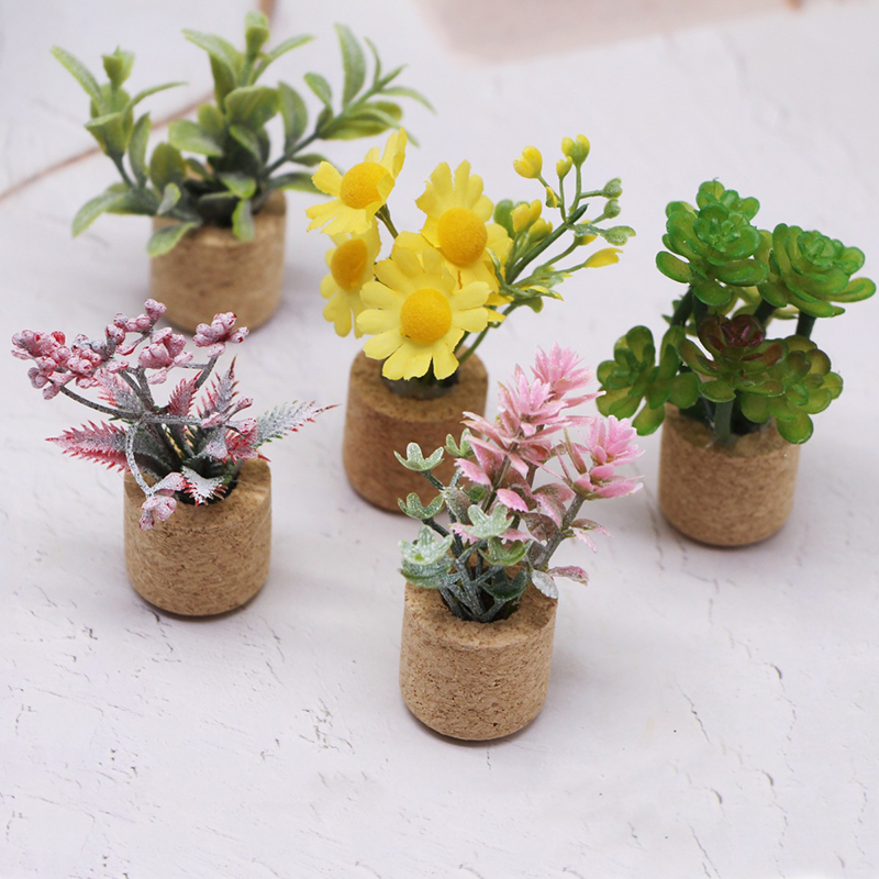 🛒1:12 Dollhouse Simulation Flo - Home Decor Flowers recension och pris
