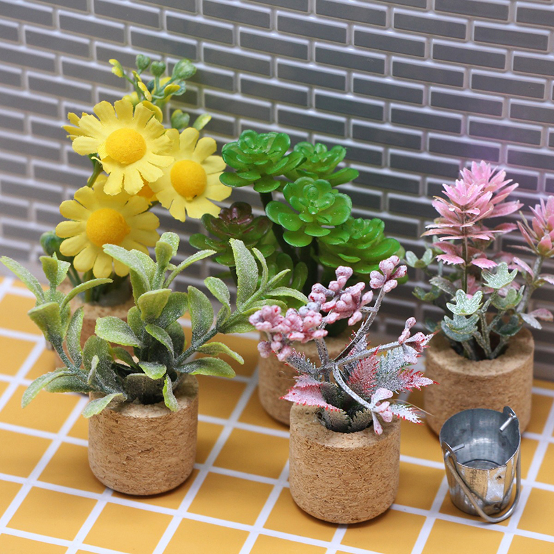 🛒1:12 Dollhouse Simulation Flo - Home Decor Flowers recension och pris