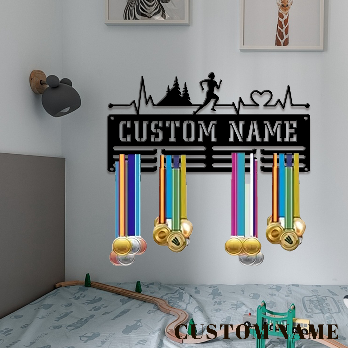 custom Marathon Sports Metal m - Home Decor For Wedding recension och pris