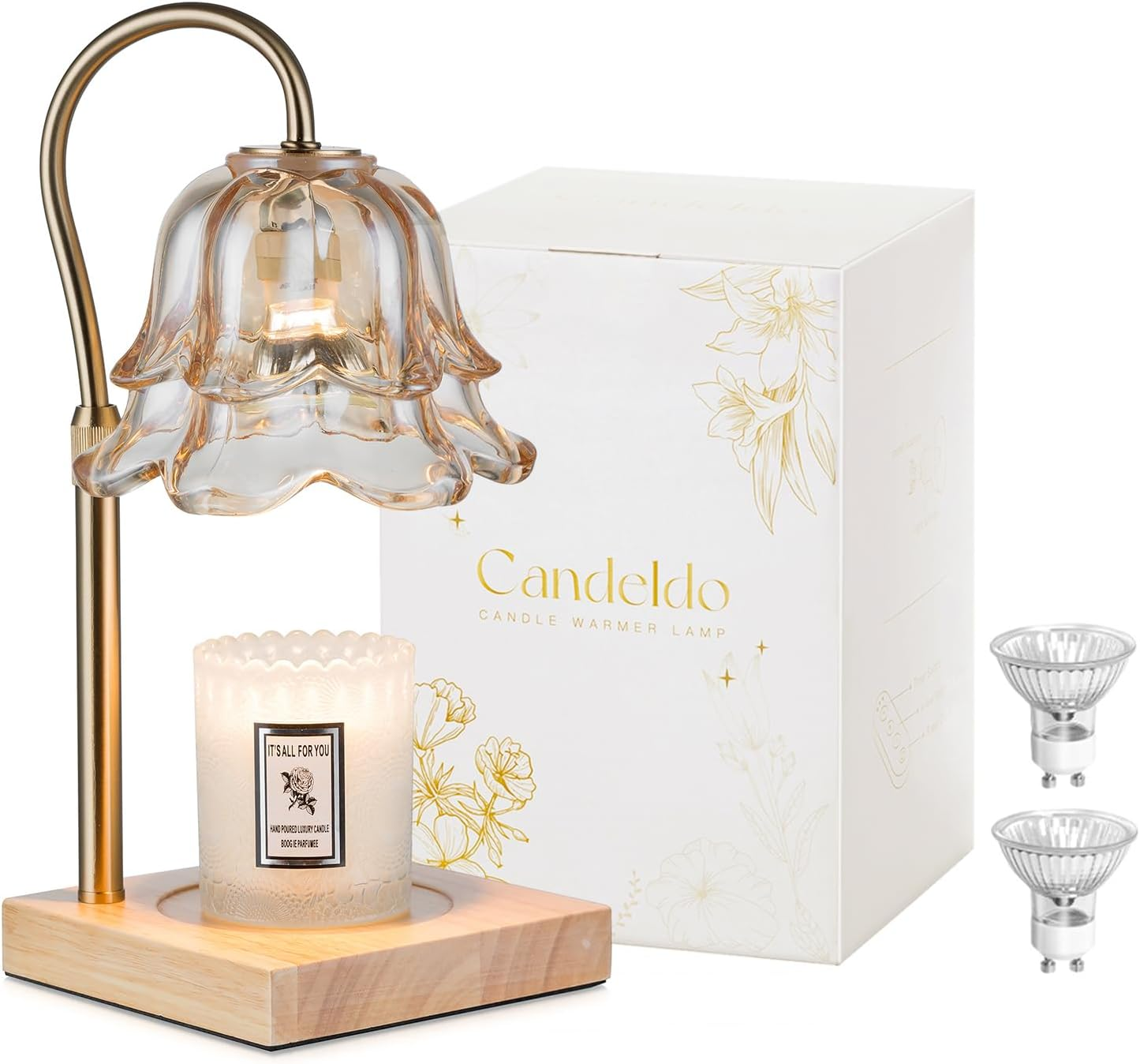 Candle Warmer Lamp with Timer: - Home Decor Unique Items recension och pris