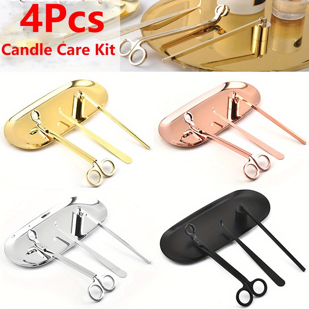 4pcs/set Luxury Candle Care Ki - Home Decor Unique Items recension och pris