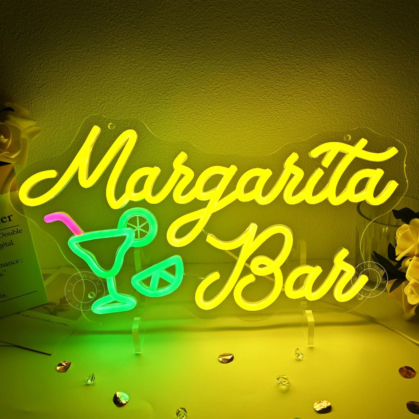 Margarita Bar Neon Sign Dimmab - Home Decor For Wedding recension och pris