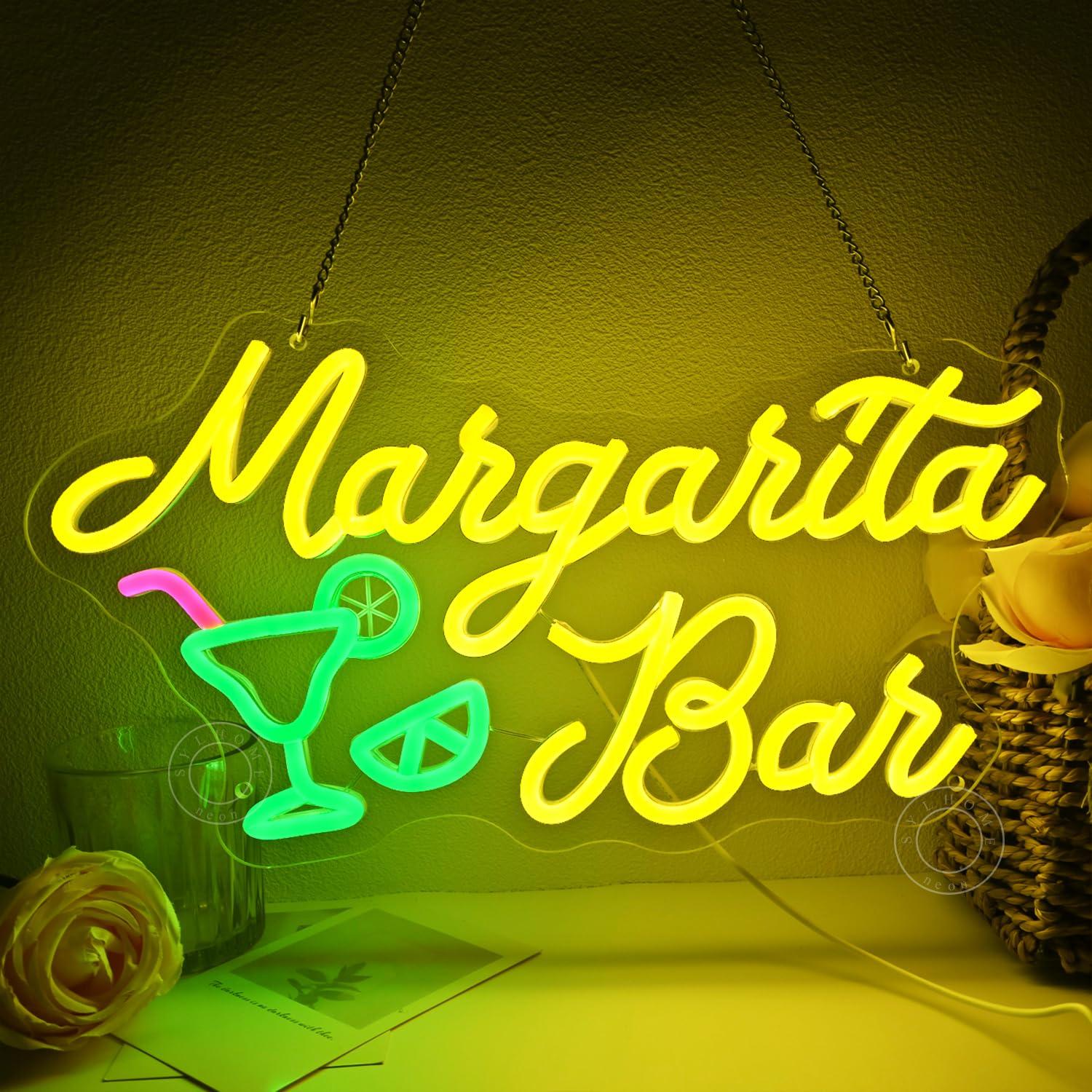 Margarita Bar Neon Sign Dimmab - Home Decor For Wedding recension och pris