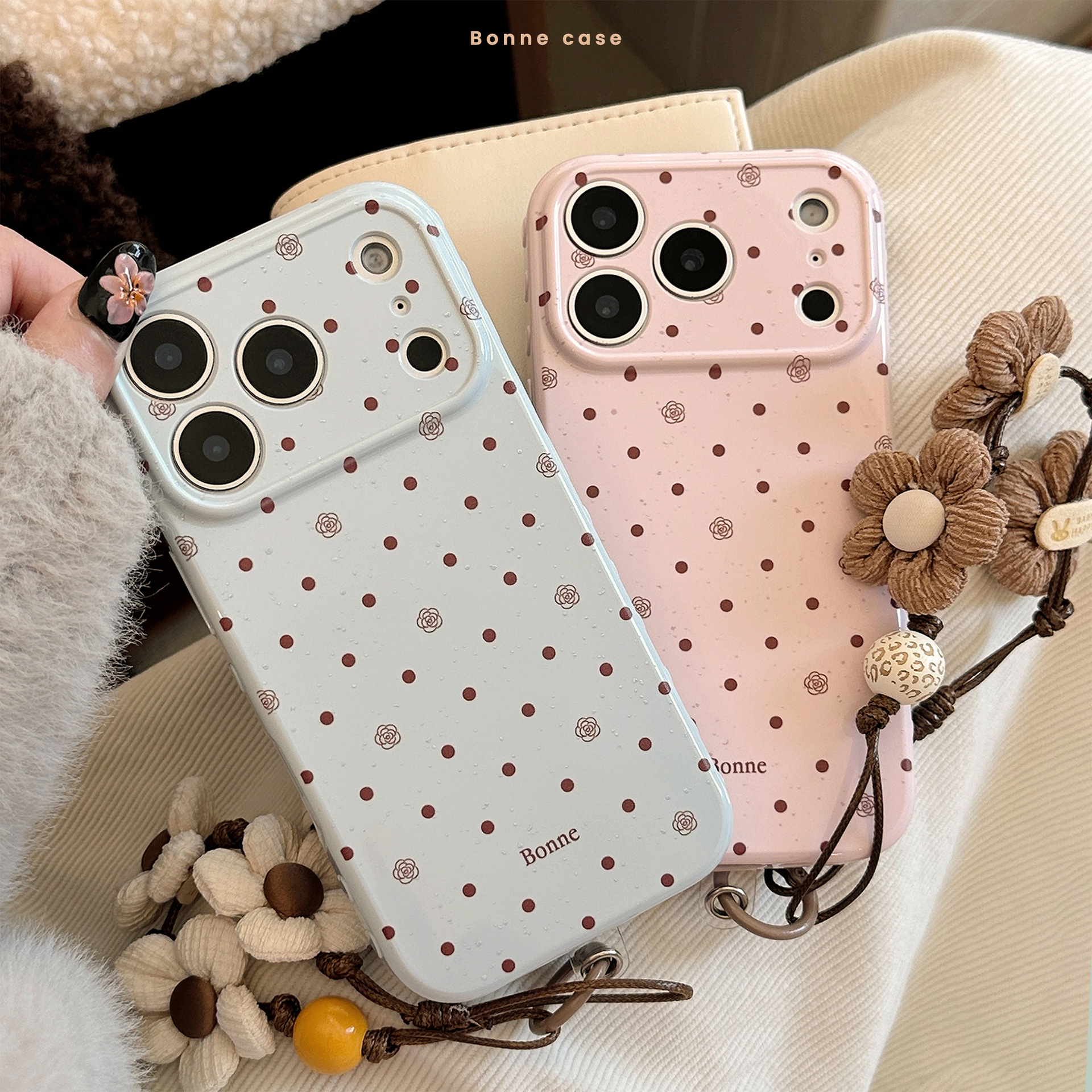 Korean Full Screen Polka Dots  - Home Decor Flowers recension och pris