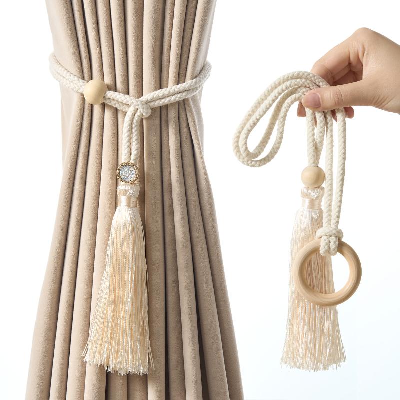 Curtain Tie Bohemian Chic Adju - Home Decor Curtains recension och pris