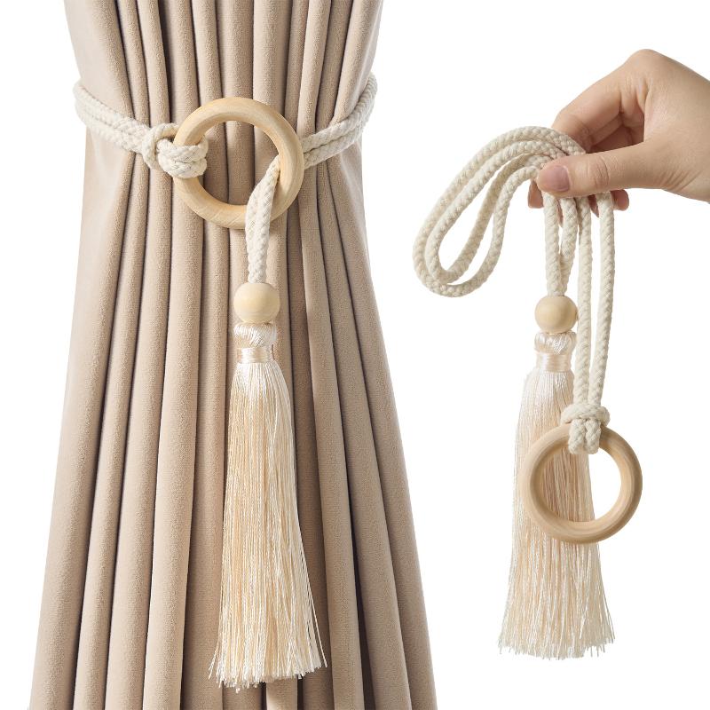 Curtain Tie Bohemian Chic Adju - Home Decor Curtains recension och pris