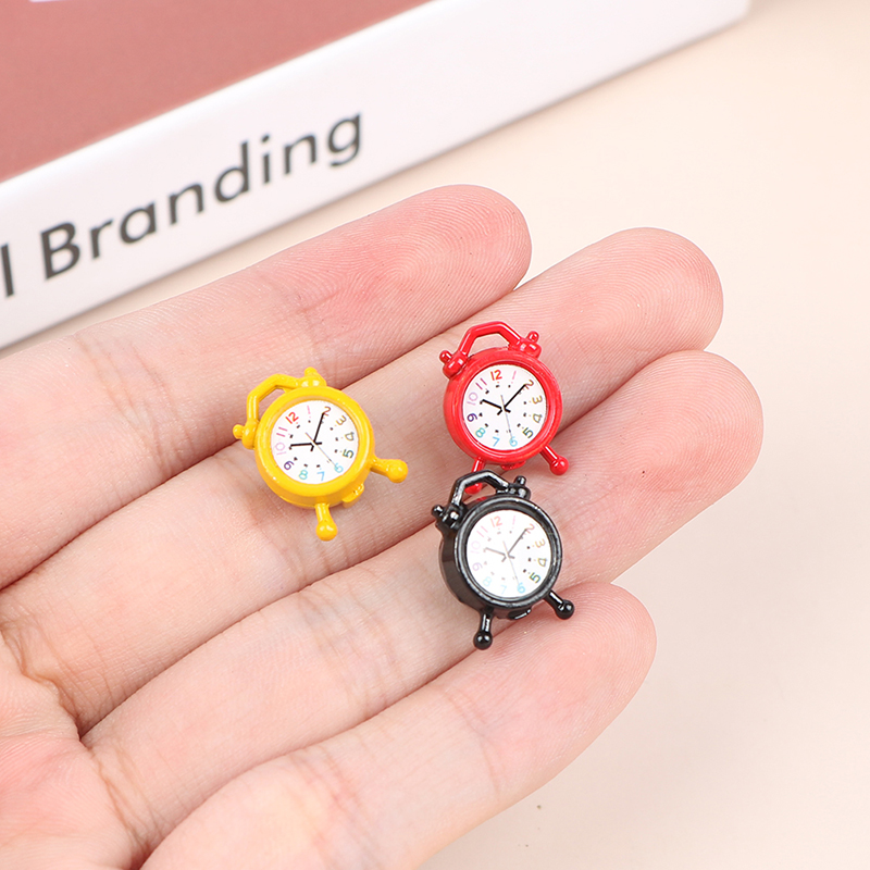 1PC 1:12 Scale Alarm Clock Dol - Home Decor Kitchen recension och pris