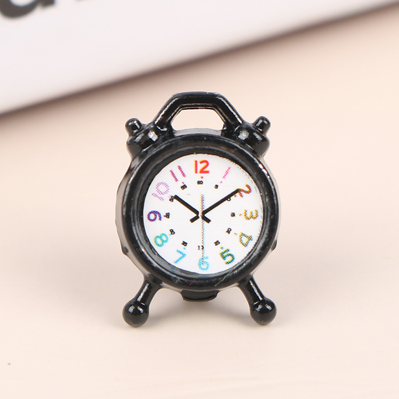 1PC 1:12 Scale Alarm Clock Dol - Home Decor Kitchen recension och pris