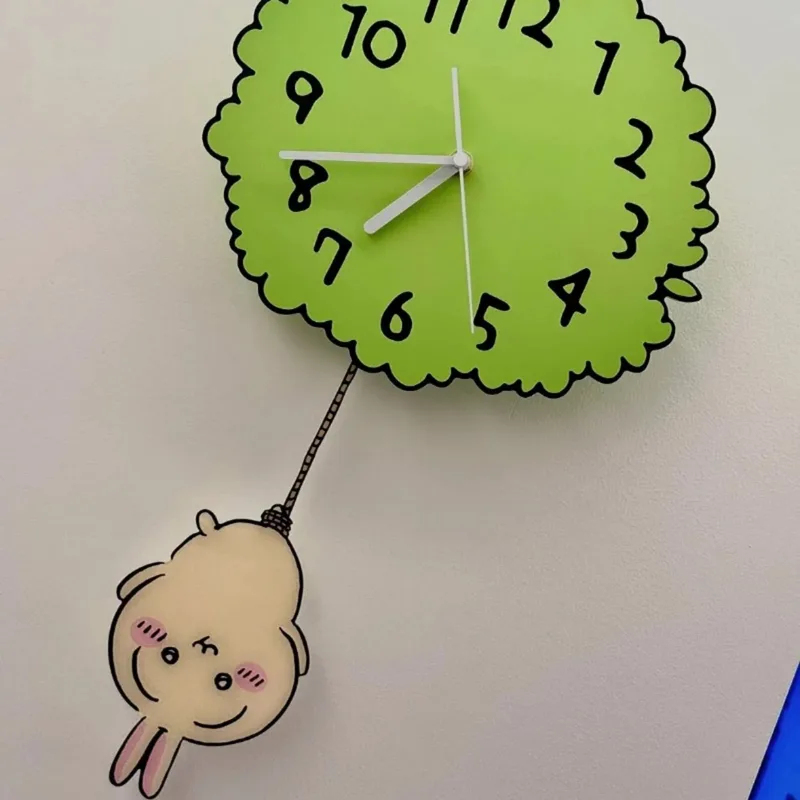 Cute Chiikawa Pendulum Wall Cl - Home Decor Online recension och pris