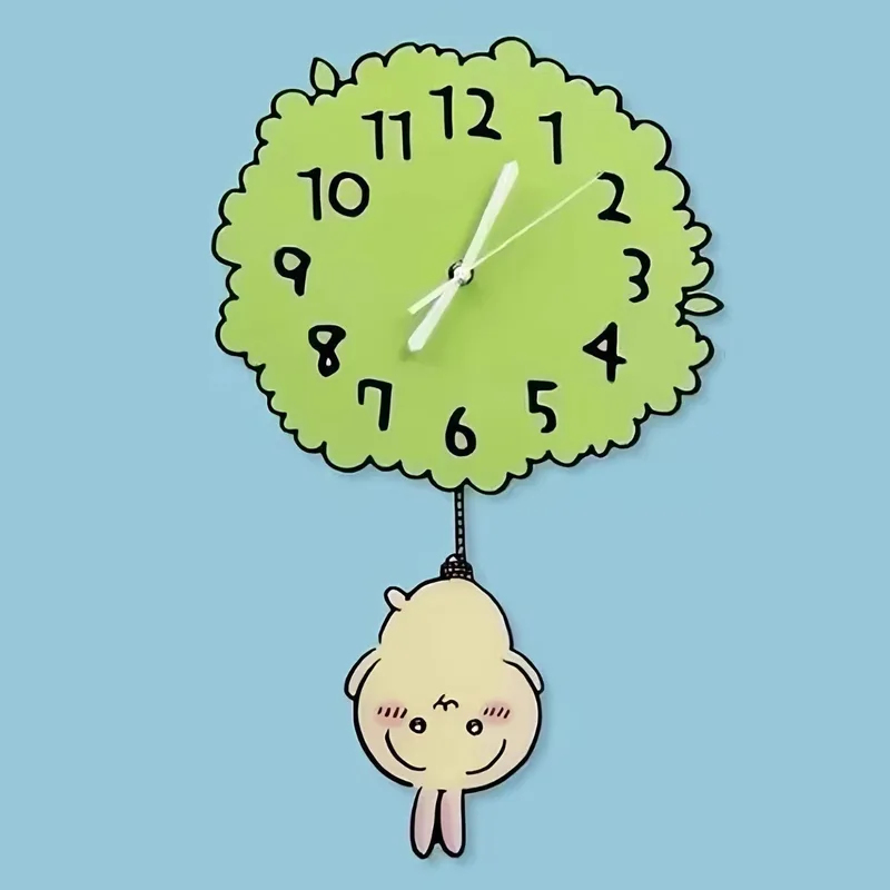 Cute Chiikawa Pendulum Wall Cl - Home Decor Online recension och pris