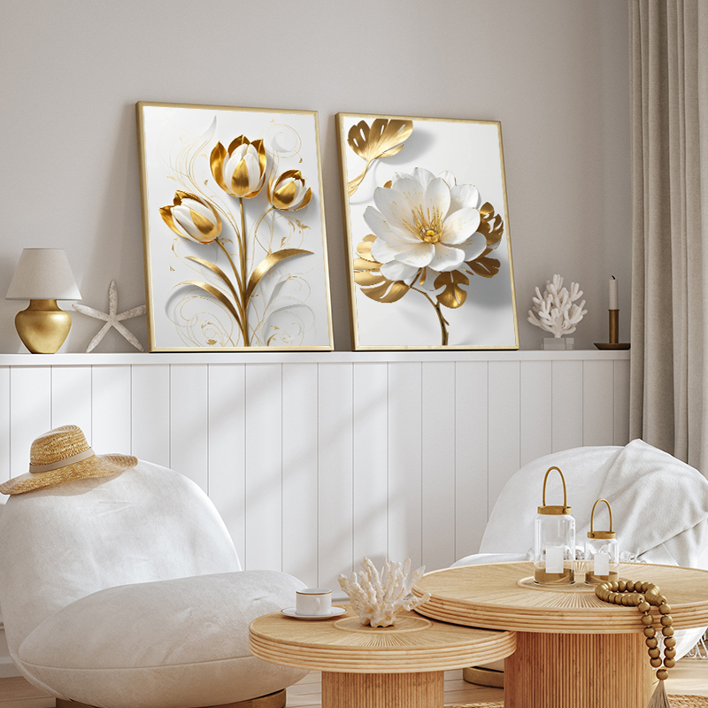 Sunflower Canvas Painting Flor - Home Decor Unique Items recension och pris