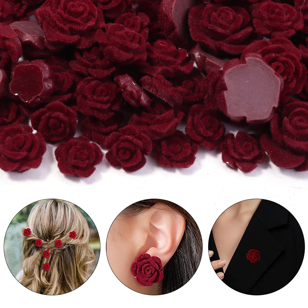 20pcs Resin Rose Flower Wine R - Home Decor Flowers recension och pris