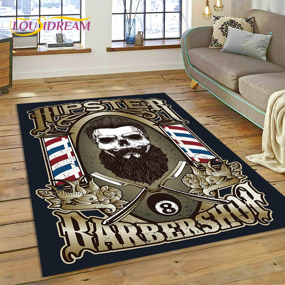 Fashion Barber Shop Logo Skull - Home Decor Online Shop recension och pris