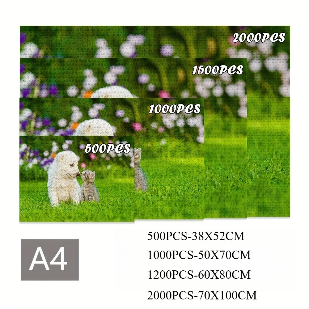 500/1000/1200/2000PCS Puzzles  - Home Decor Under 1000 recension och pris
