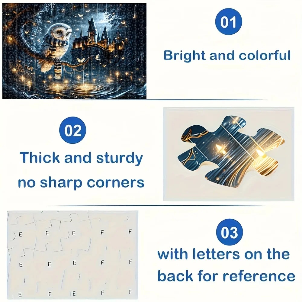 500/1000/1200/2000PCS Puzzles  - Home Decor Under 1000 recension och pris