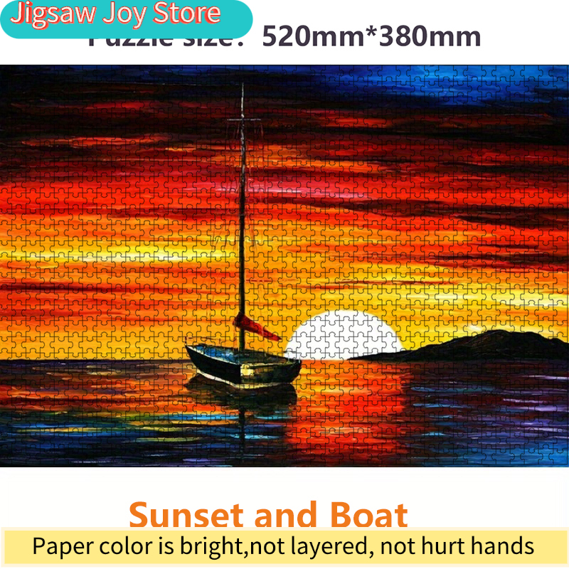 Adult 1000 Pieces Wooden Puzzl - Home Decor Under 1000 recension och pris