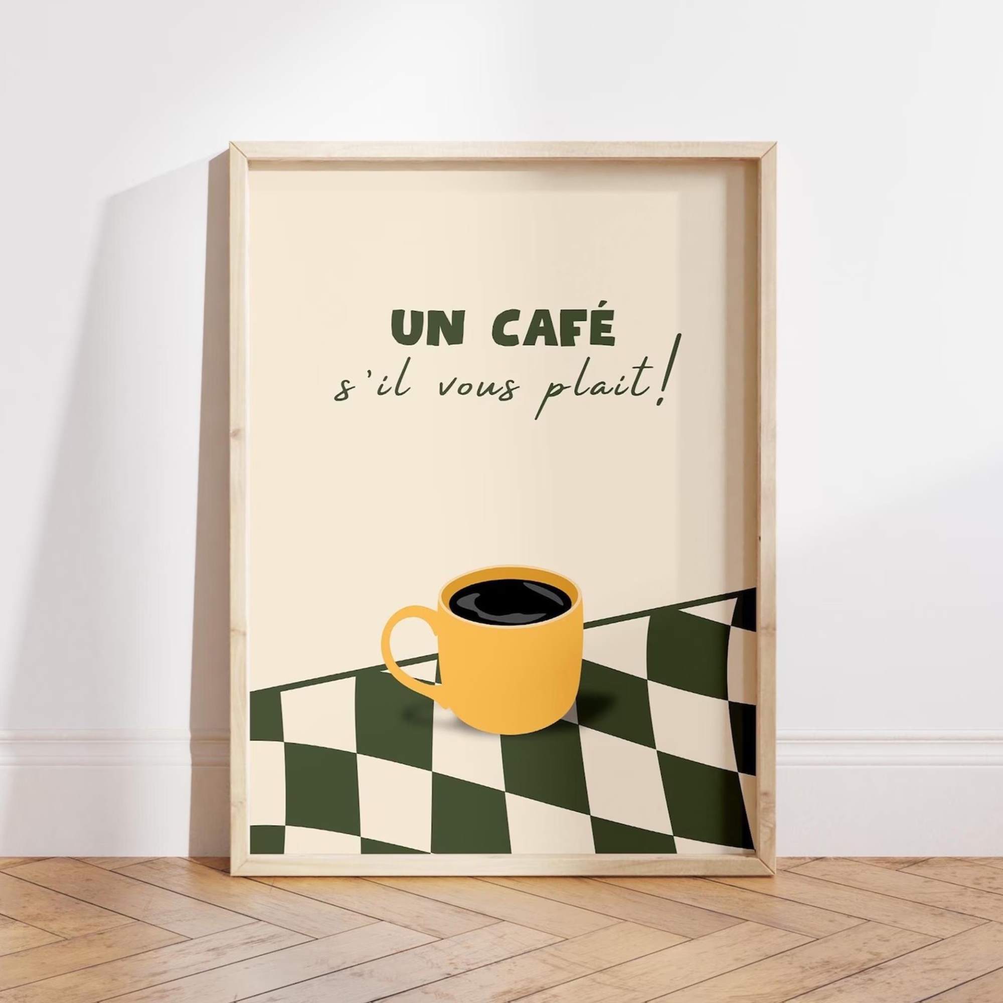 Un Cafe S'il Vous Plait French - Home Decor Kitchen recension och pris