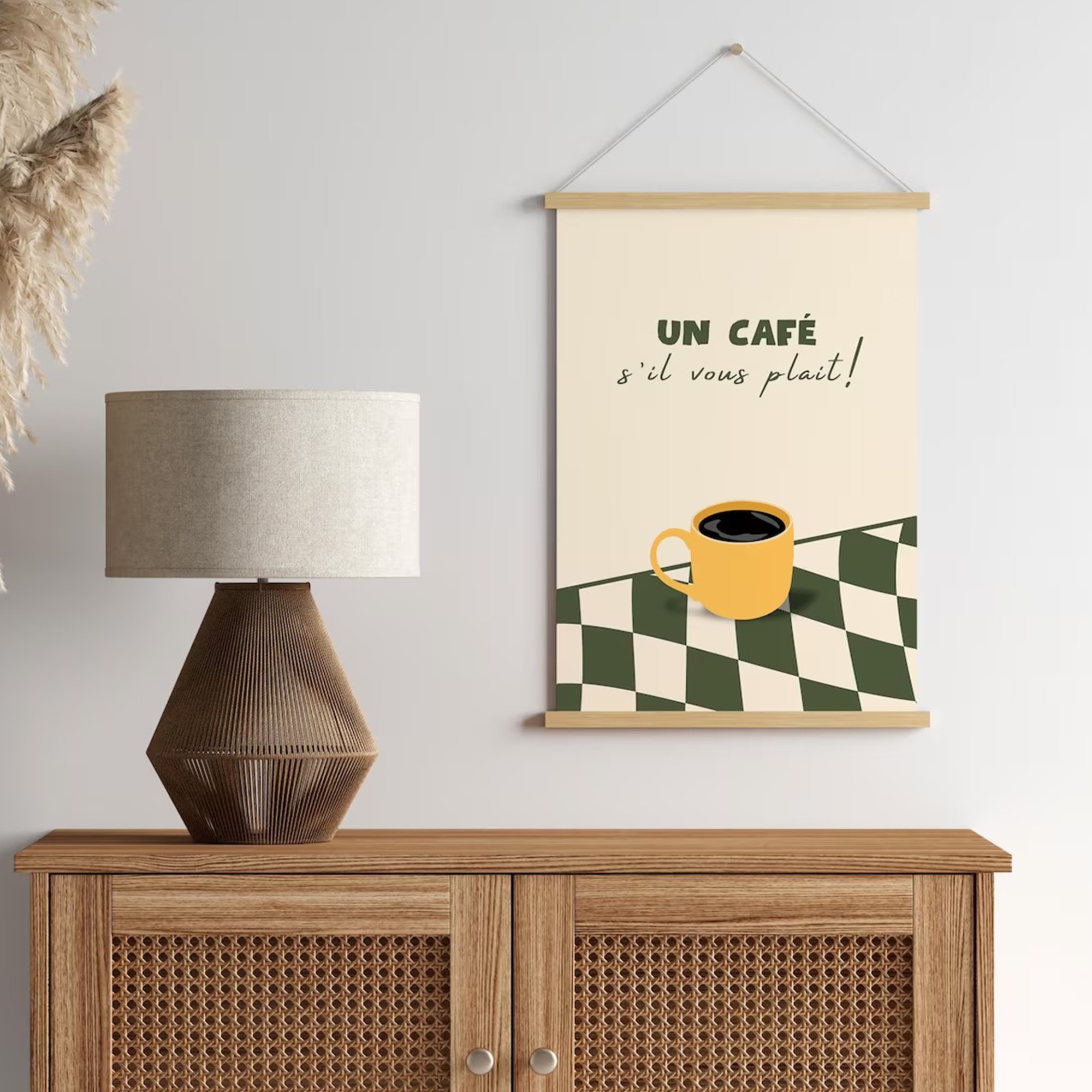 Un Cafe S'il Vous Plait French - Home Decor Kitchen recension och pris