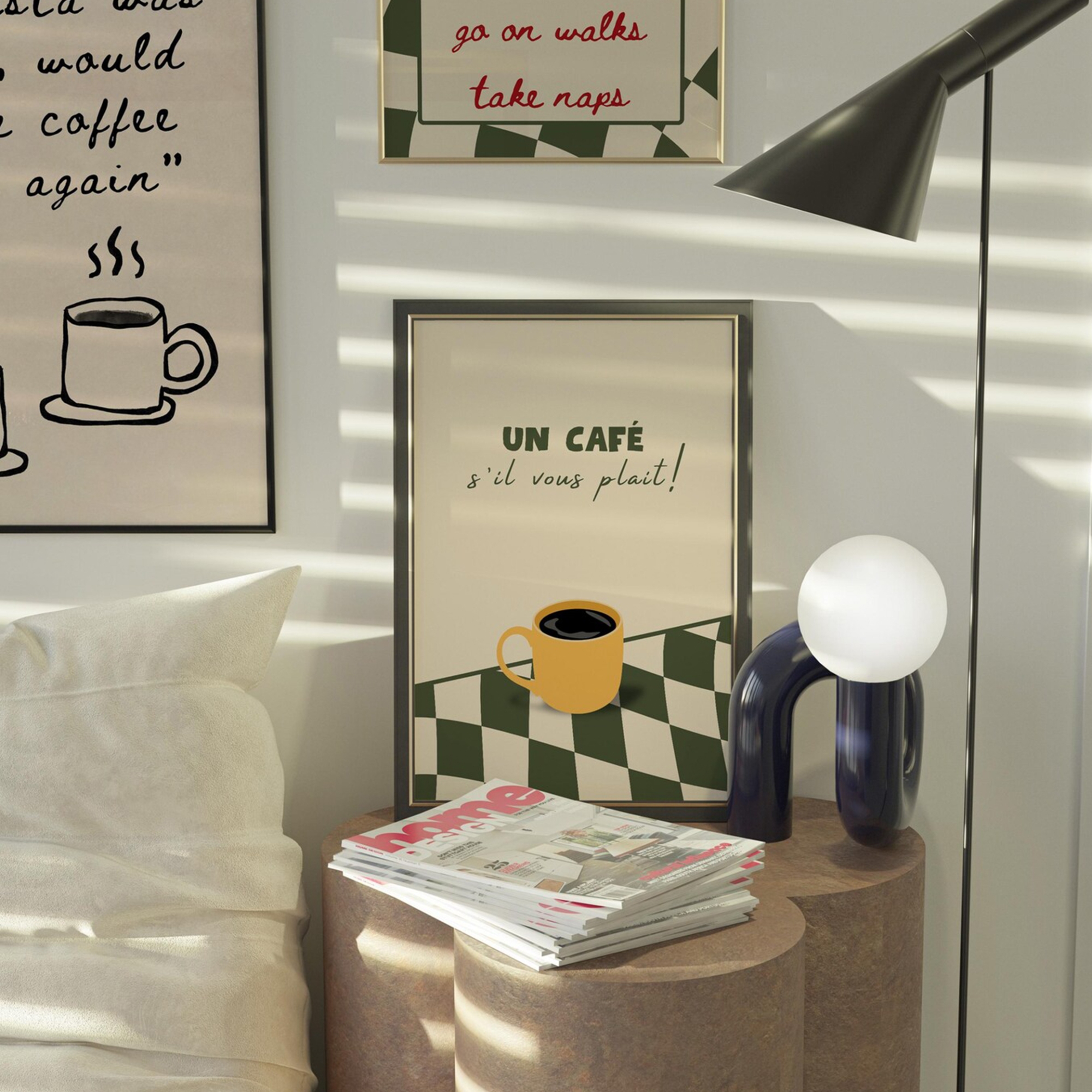 Un Cafe S'il Vous Plait French - Home Decor Kitchen recension och pris